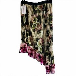 NWT Y2K Inspired Burnout Velvet Asymetrical Forest Fairy Whimsi Fairycore Moody